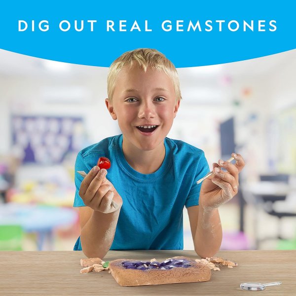 Dig Up 15 Real Gemstones and Crystals
