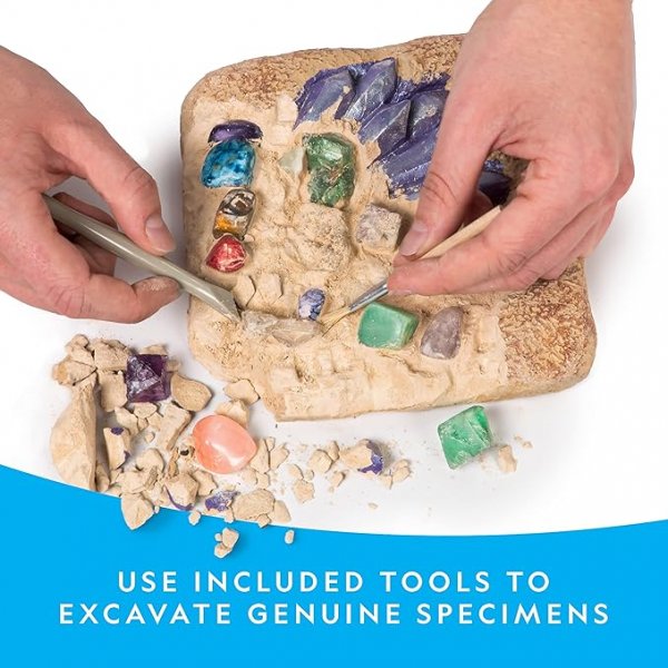 Dig Up 15 Real Gemstones and Crystals